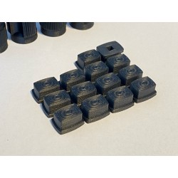 push buttons for gmc710 flight simulators